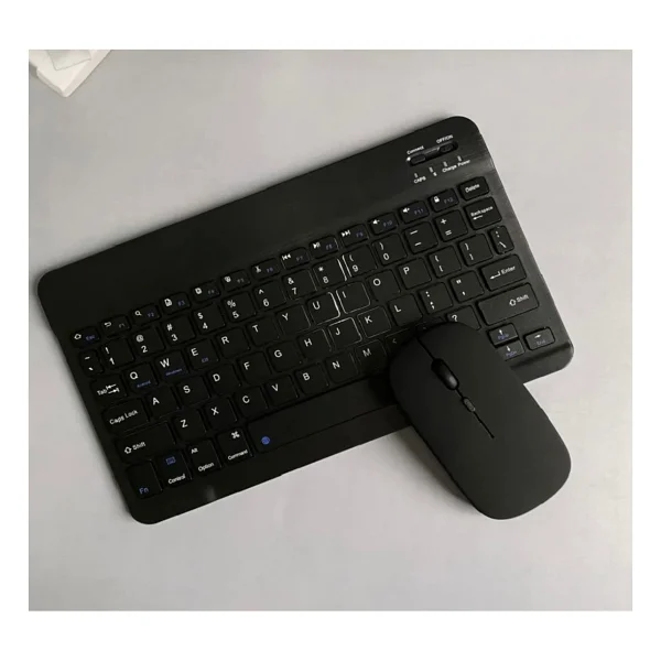 Xiaomi Pad 7 Uyumlu Bluetooth Klavye Mouse Set - Mor - Görsel 7
