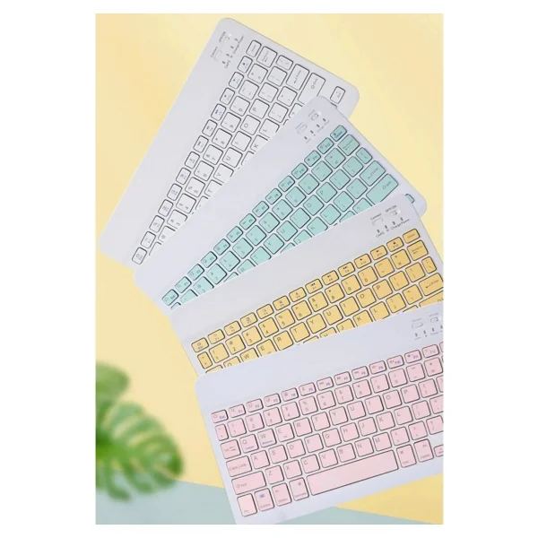 Xiaomi Pad 7 Uyumlu Bluetooth Klavye Mouse Set - Siyah - Görsel 5