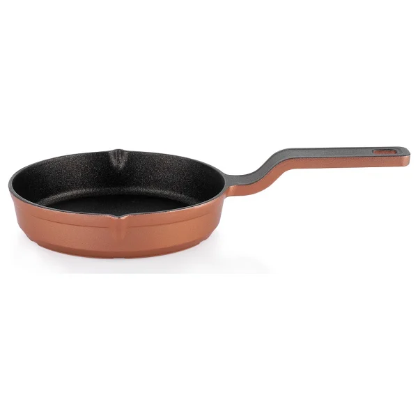 Schafer Retro Cast Rosegold 5 Parça Mini Döküm Tencere Seti - Görsel 6