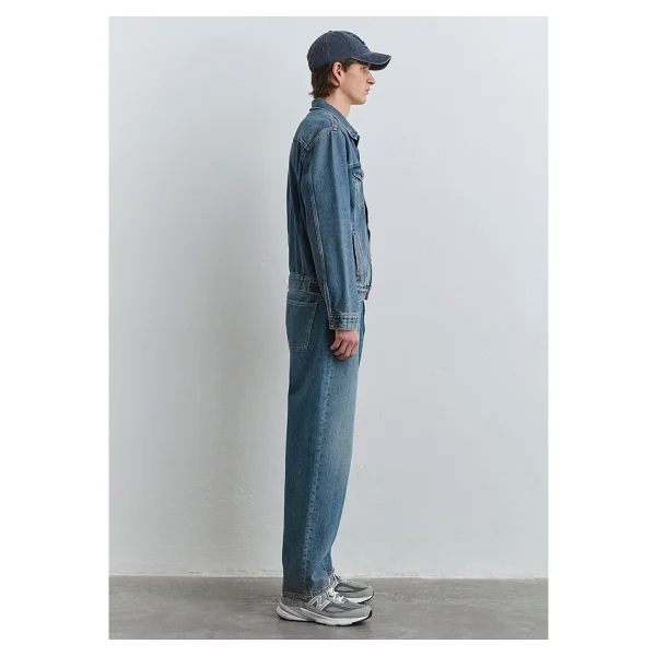 Mavi Ray Classic Denim 0110273-89412 Mavi Erkek Kot Ceket - Görsel 6