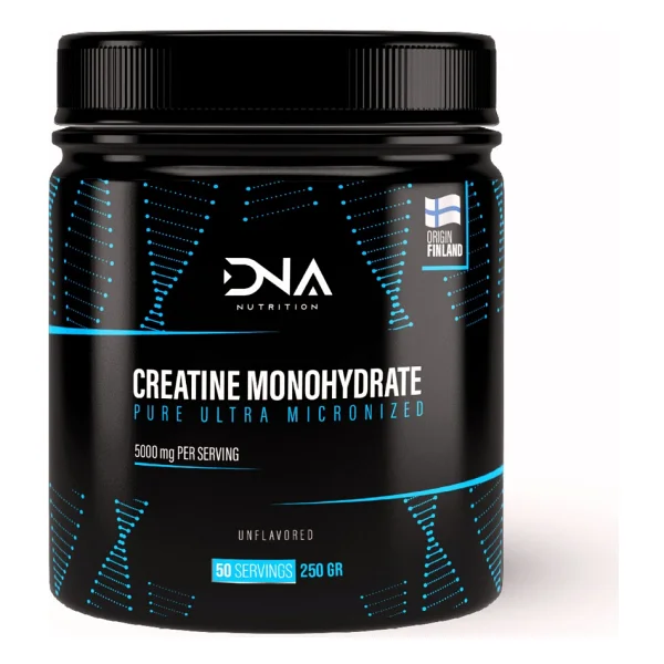 DNA Nutrition Creatine Saf Mikronize Kreatin Monohidrat Tozu - 250 gr, 50 Porsiyon - Görsel 5