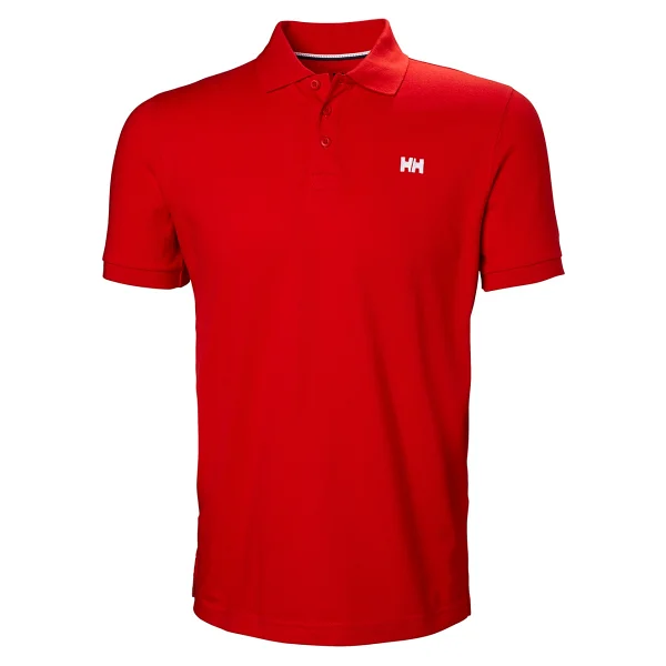 Helly Hansen Transat HHA.33980-222 Kırmızı Kısa Kollu Polo Yaka Erkek Tişört - Görsel 3