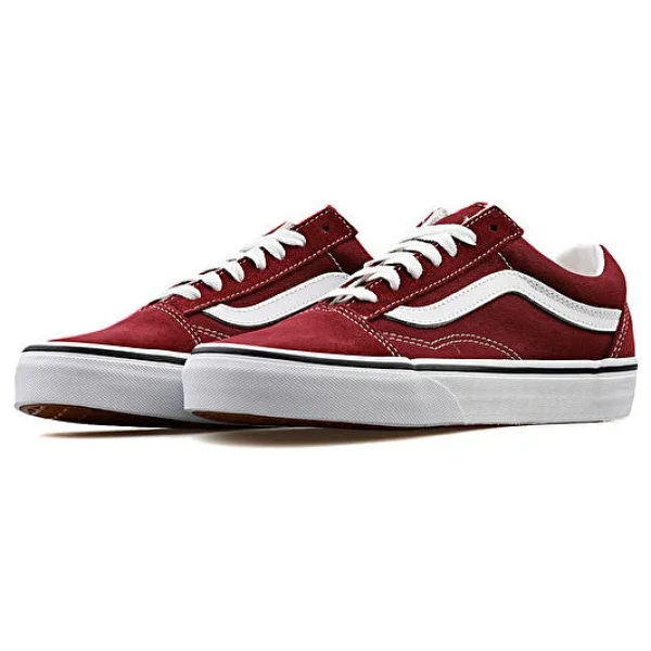 Vans Old Skool VN0A38G15U71 Bordo Spor Ayakkabı - Görsel 3