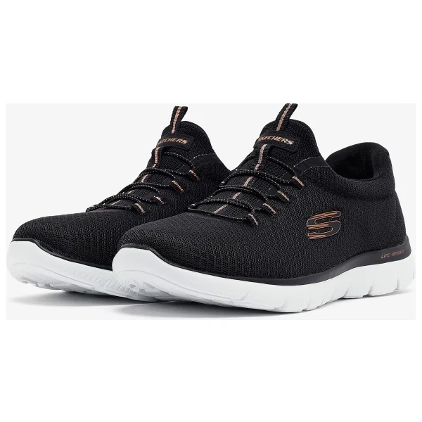 Skechers Summits 12980TK BKRG Siyah-Gold Kadın Spor Ayakkabı - Görsel 3