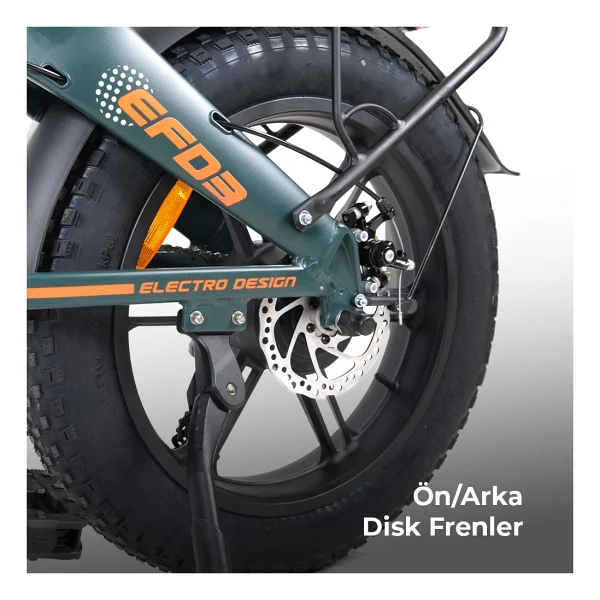 Ola Electrofold EFD3 250 W Katlanabilir Elektrikli Bisiklet - Görsel 5