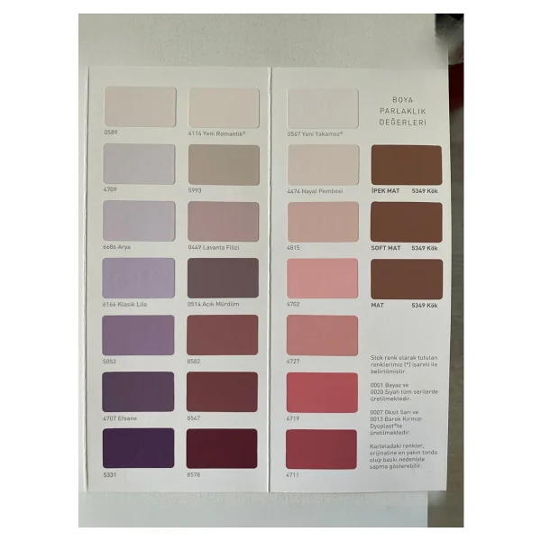 Dyo Dinamik Silikonlu Silinebilir Ipek Mat Iç Cephe Boyası (2,5 Lt - 7,5 Lt - 15 Lt) - Yüksek Örtücülük, Leke Tutmaz, Kolay Uygulama - Zeytuni - 7202 - Görsel 7