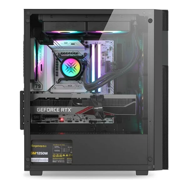 Segotep Axe 5 Siyah 650w Atx Gaming Oyuncu Kasa - Görsel 2