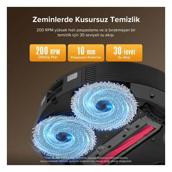 Roborock Qrevo L Siyah Çöp İstasyonlu Akıllı Robot Süpürge - Görsel 9