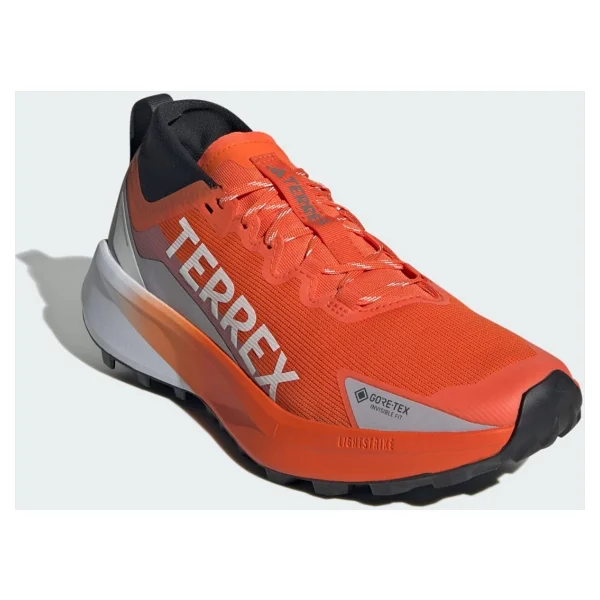 Adidas Terrex Agravic Gore-Tex JR5241 Turuncu Erkek Outdoor Ayakkabı - Görsel 3