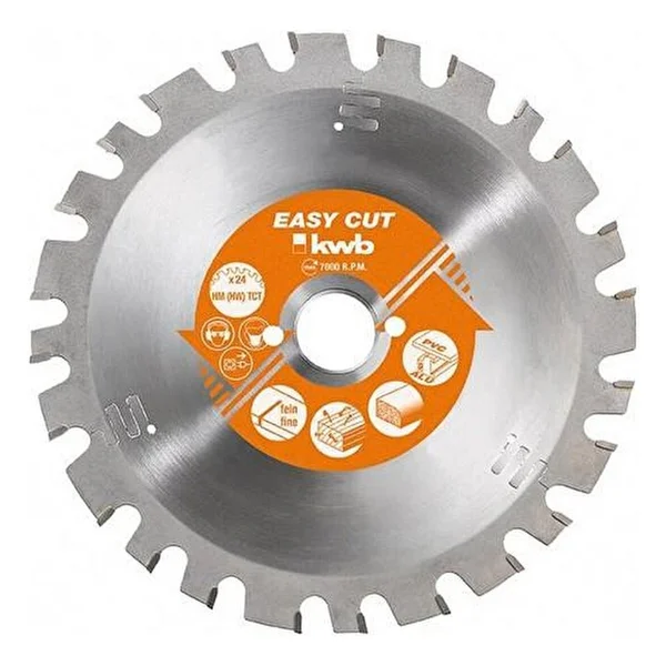 Kwb Tepsi Testere 210 X 30mm 34 Diş E78 587833 - Görsel 2