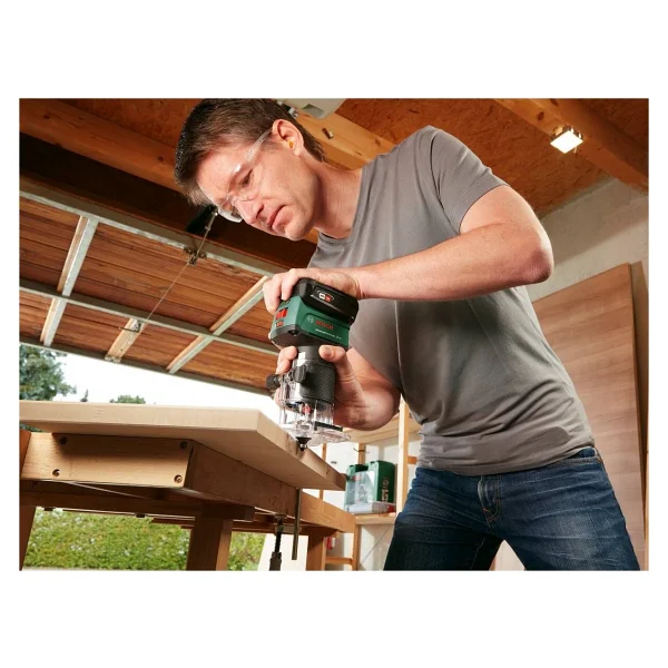 Bosch Advancedtrimrouter 18V-8 Tek Akülü 2.5 Ah Freze - Görsel 2