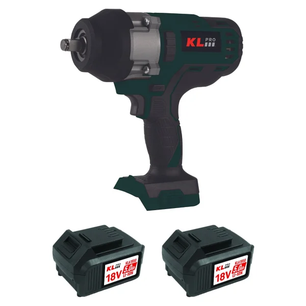 KLpro KLSS18BHX-50 Çift Akülü 5 Ah Somun Sıkma Makinesi - Görsel 4