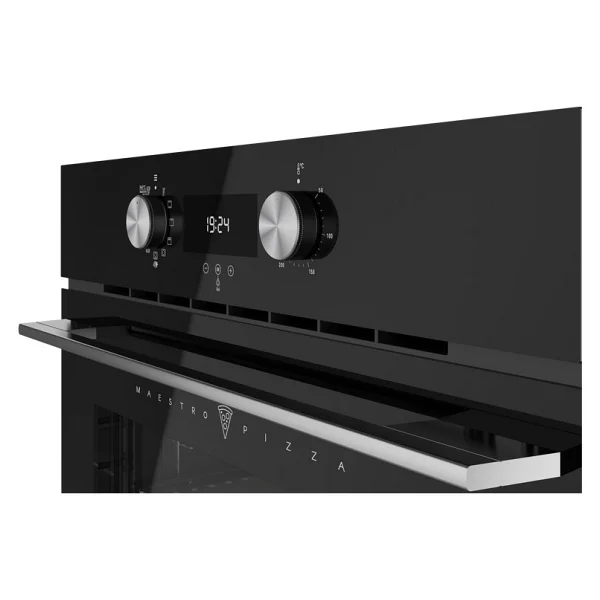 Teka Pizza HLB 8510 P Siyah Ankastre Fırın - Görsel 2