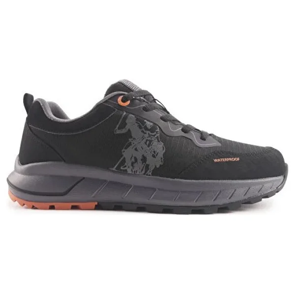 U.S. Polo Assn Elias Watherproof Siyah Erkek Outdoor Ayakkabı - Görsel 2