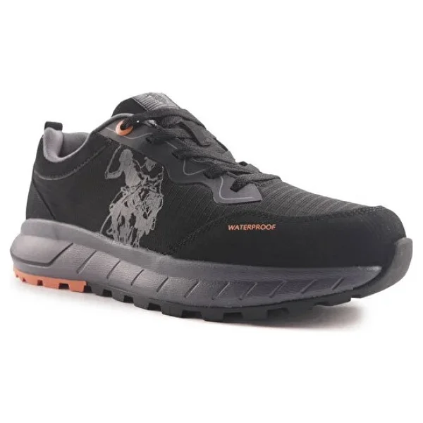 U.S. Polo Assn Elias Watherproof Siyah Erkek Outdoor Ayakkabı - Görsel 3