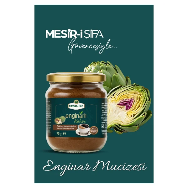 Mesir-i Şifa Enginarlı Bitkisel Karışımlı Kahve 75 gr - Görsel 4