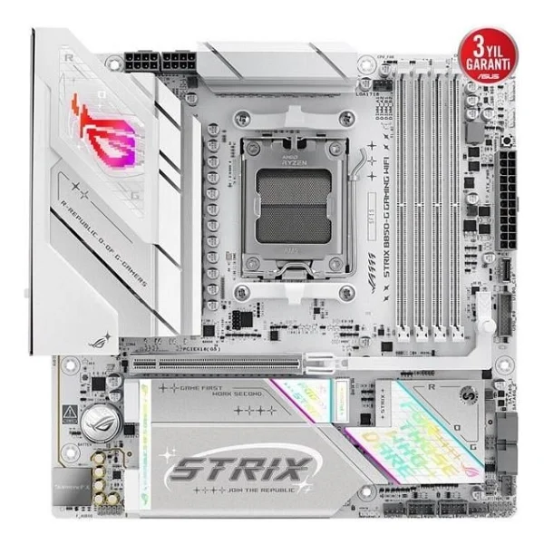 Asus ROG Strix B850-F Gaming Wi-Fi AMD AM5 DDR5 ATX Anakart - Görsel 4