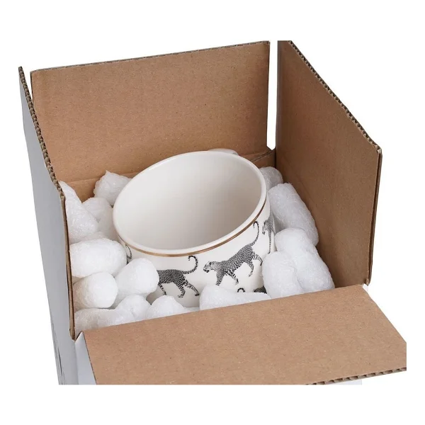30x25x15 cm Tek Oluklu A-Box Taşıma Kolisi - 20 Adet - Beyaz - Görsel 2