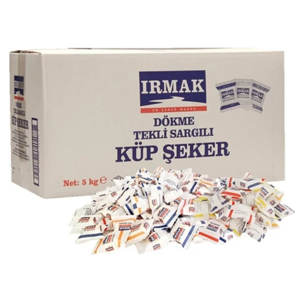 Irmak Tek Sargılı Küp Şeker 5 kg 2'li - Görsel 3