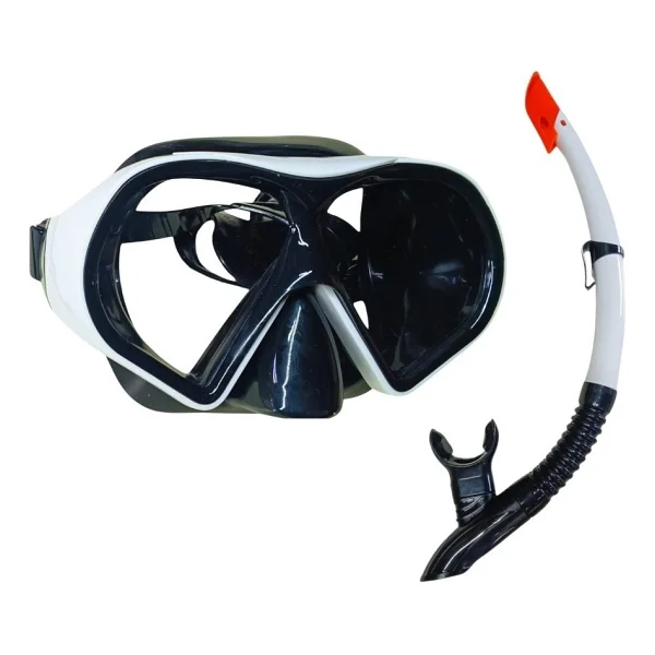 Star Diving Dalış Maskesi ve Snorkel Yetişkin - 51713-BEYAZ - Görsel 2