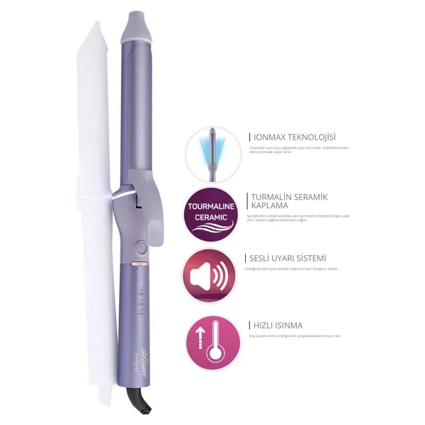 Arzum AR5104 Hypnose Ionmax Saç Maşası - Görsel 6