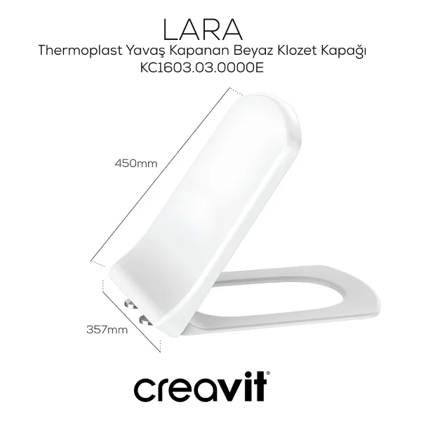 Creavit LR360 Duvara Sıfır Kanallı Klozet - Görsel 7