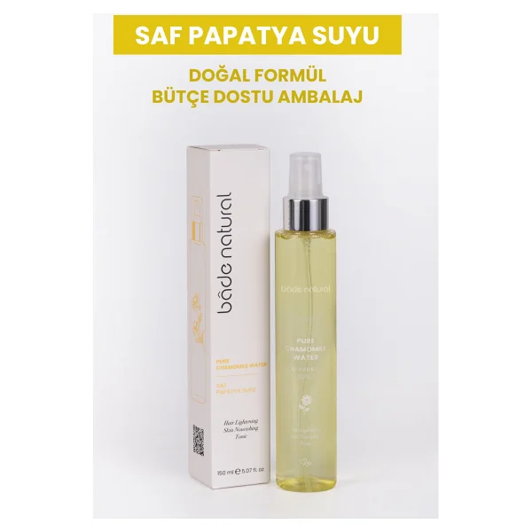 Papatya Suyu Saç Toniği %100 Doğal Ve Saf 150 Ml - Görsel 2