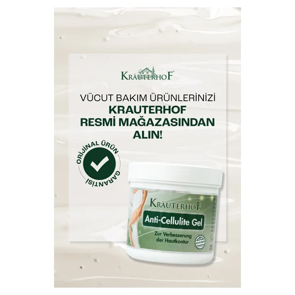 Krauterhof Selülit Karşıtı Jel 250 ml - Görsel 6