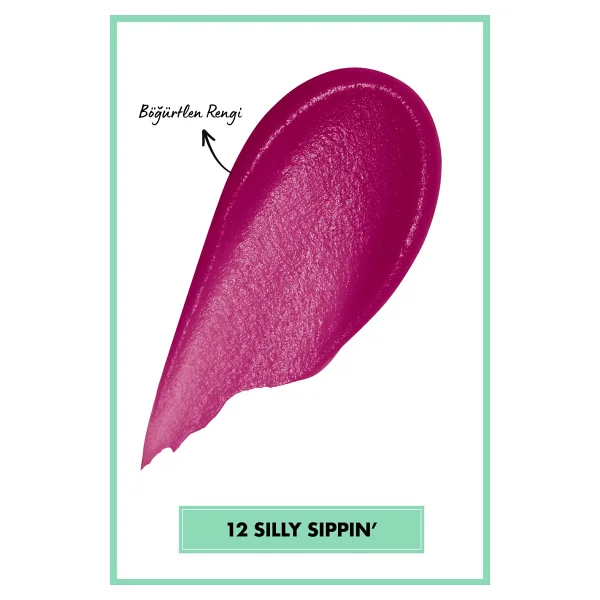 NYX Professional Makeup Smushy Yumuşacık Mat Dudak Balmı - 12 Silly Sippin' Kadifemsi Bitiş - Görsel 2