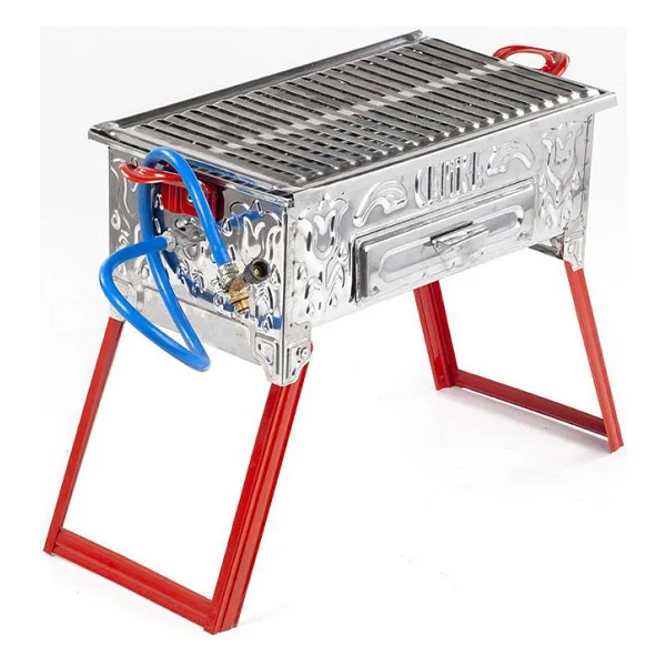 Cemre C-07 Ayaklı Lav Taşlı Tüplü Mangal - Görsel 2