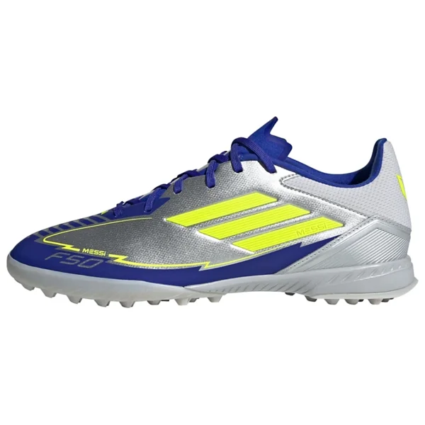Adidas F50 League Messi TF IH0919 Gri-Mavi Erkek Halı Saha Ayakkabı - Görsel 6
