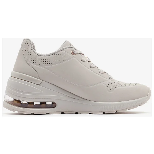 Skechers Million Air Elevated Air 155401 OFWT Krem Kadın Spor Ayakkabı - Görsel 2