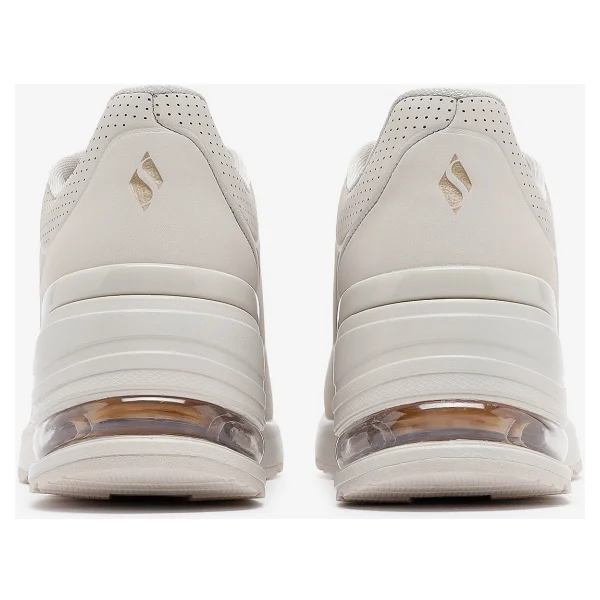 Skechers Million Air Elevated Air 155401 OFWT Krem Kadın Spor Ayakkabı - Görsel 5