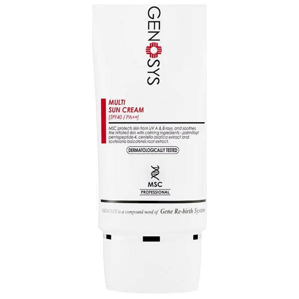 Genosys Multi Sun Cream 40 ml 40 Faktör Güneş Kremi - Görsel 4
