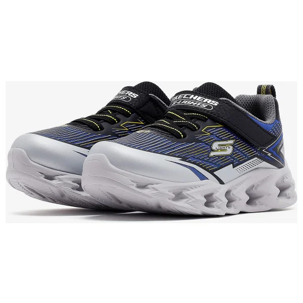 Skechers Vortex 2.0 400605N SLBK Gri Bebek Spor Ayakkabı - Görsel 4