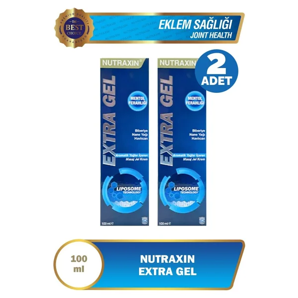 Nutraxin Extra Gel 100 ml 2 Adet - Görsel 3