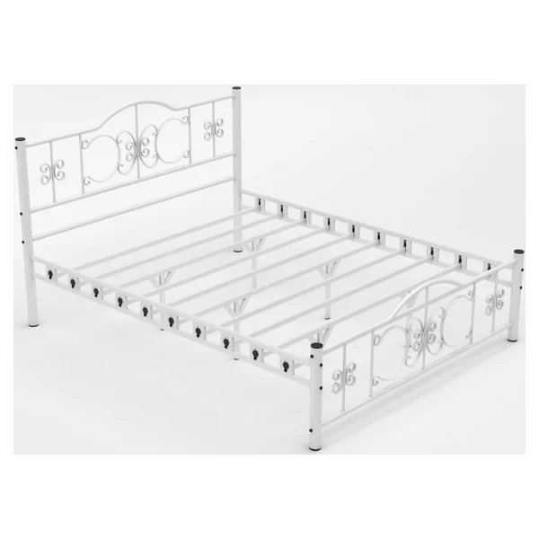 Argimo Pero 160x200 cm Ferforje Metal Çift Kişilik Karyola - Görsel 5