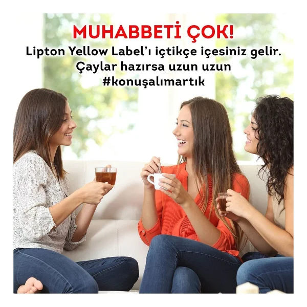 Lipton Yellow Label 3.2 gr 100'lü 3 Adet Demlik Poşet Çay - Görsel 7