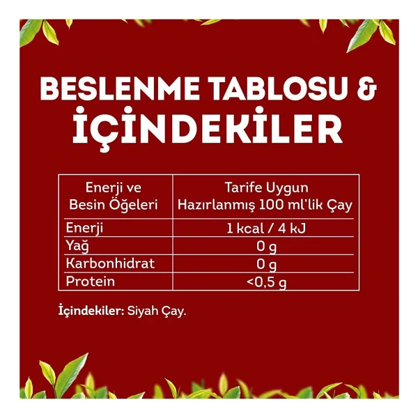 Lipton Extra Dem 100 Adet 3'lü Paket Demlik Poşet Çay - Görsel 3