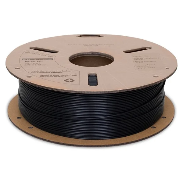 Filamix TPU 1.75 mm 1 kg Siyah Filament - Görsel 3