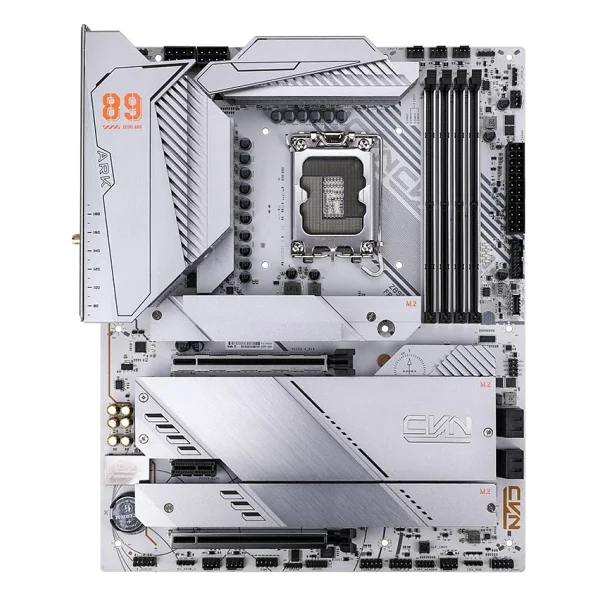 Colorful CVN Z890 Ark Frozen V20 Intel LGA1851 DDR5 ATX Anakart - Görsel 2