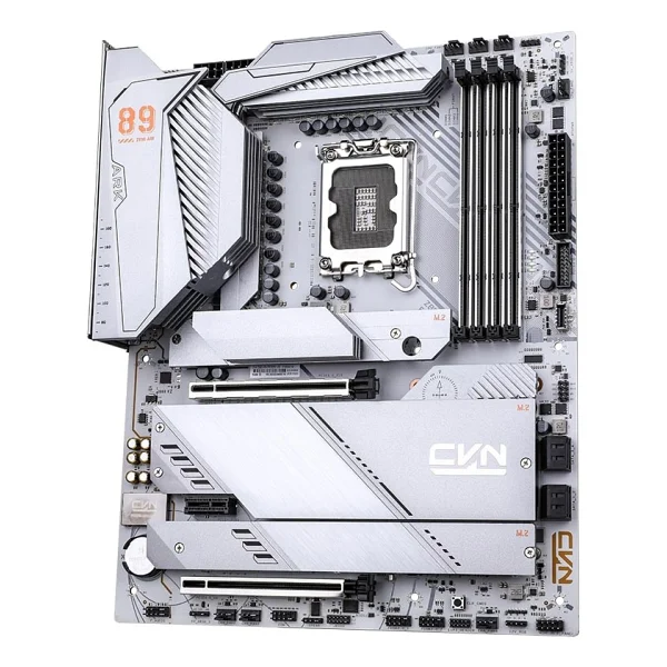 Colorful CVN Z890 Ark Frozen V20 Intel LGA1851 DDR5 ATX Anakart - Görsel 4