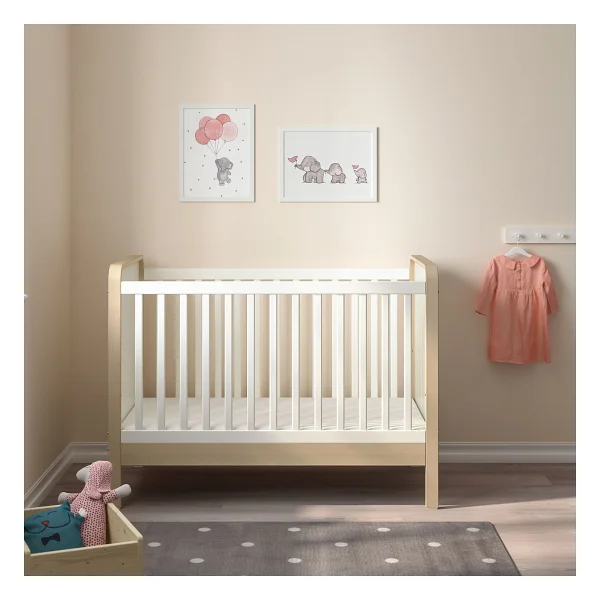 IKEA Alskvard 60x120 cm Bebek Karyolası - Görsel 5