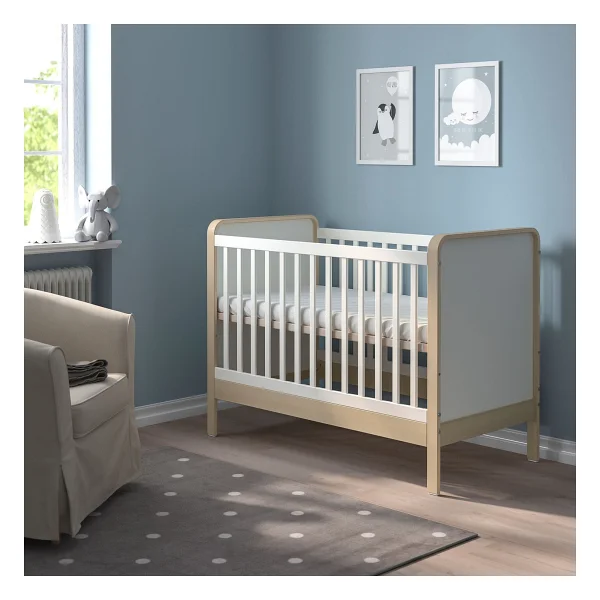 IKEA Alskvard 60x120 cm Bebek Karyolası - Görsel 6
