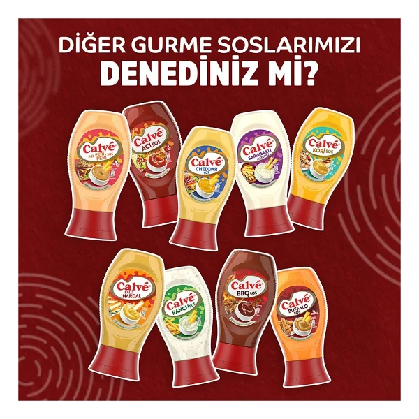 Calve Sos Barbekü 290 gr X3 Adet - Görsel 5