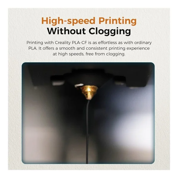 Creality Hyper Pla-Cf Carbon Fiber Filament 1kg - Ochre - - Görsel 4