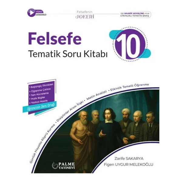Palme Yayınevi 10. Sınıf Joker Felsefe Tematik Soru Kitabı - Görsel 4