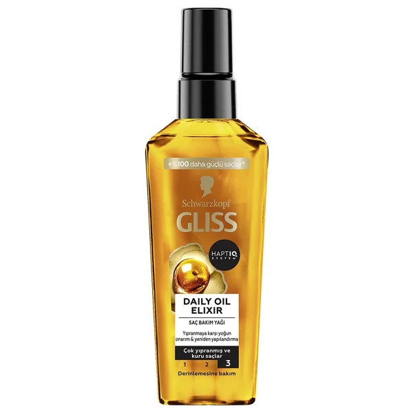 Gliss Oil Elixir Çok Yıpranmış Saç Yağ İksiri 75 ml - Görsel 2
