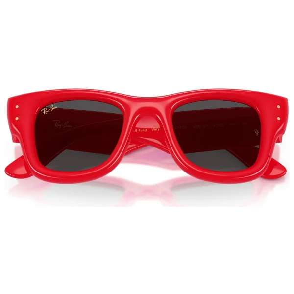 Ray-Ban Wayfarer Puffer 4940 683187 Red-Black Güneş Gözlüğü - Görsel 6