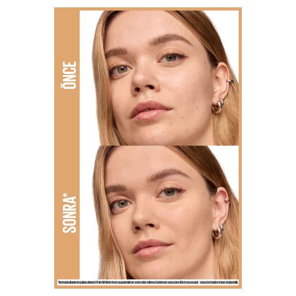 Maybelline New York Fit Me Nude SPF 50 30 ml BB Krem - Görsel 9